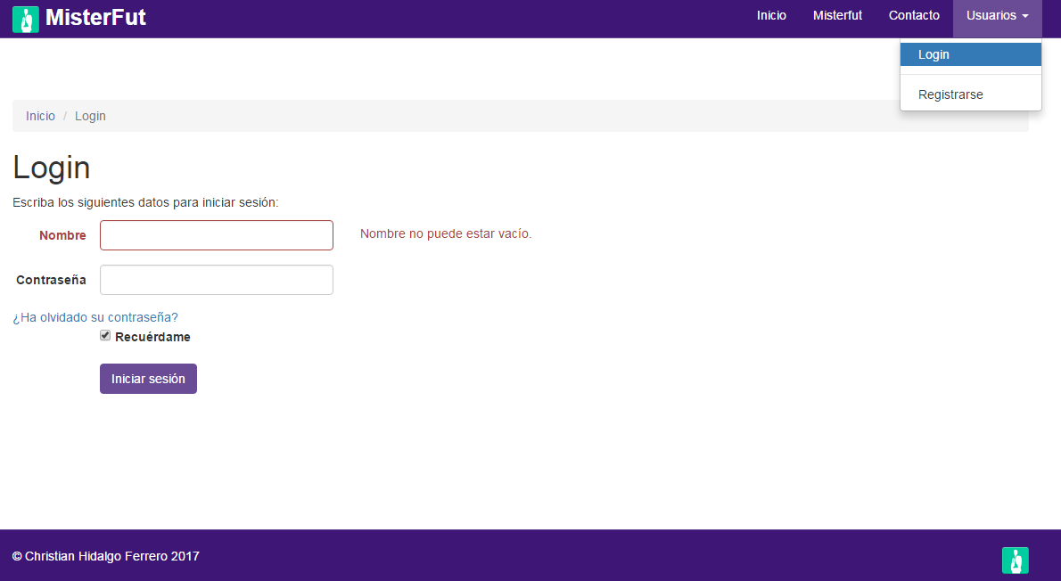 Login